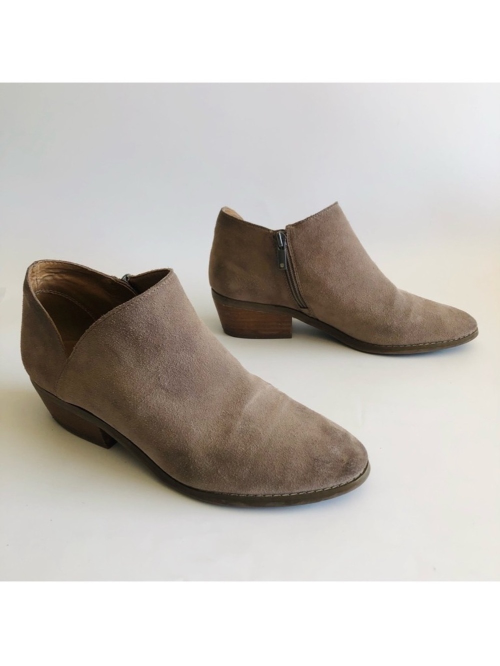 Lucky Brand Fenley Suede Booties